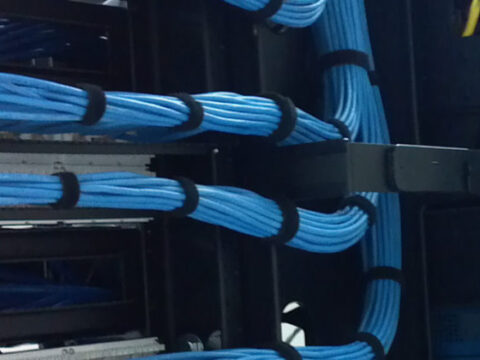 tightly organized Network Cabling in Littleton, Colorado Springs, Denver, Boulder, Cheyenne, Englewood, CO and Nearby Cities